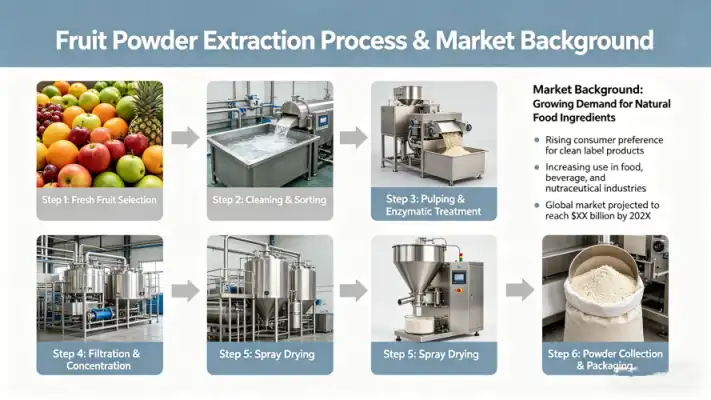 From Fresh Fruit to Finished Powder: The Extraction Process From Fresh Fruit to Finished Powder: The Extraction Process