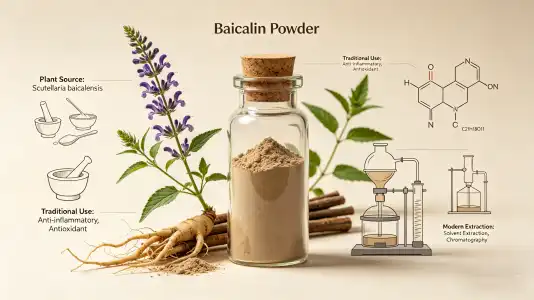 Exploring the Origins of Scutellaria Baicalensis Extract Powder