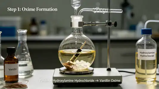Step 1 — Oxime Formation Step 1 — Oxime Formation