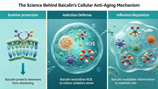 The Science Behind Baicalin's Cellular Anti-Aging Mechanisms The Science Behind Baicalin's Cellular Anti-Aging Mechanisms