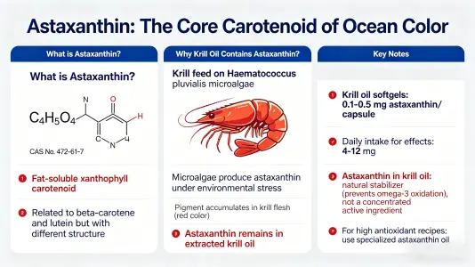 Astaxanthin, and Why Does It Appear in Krill Oil