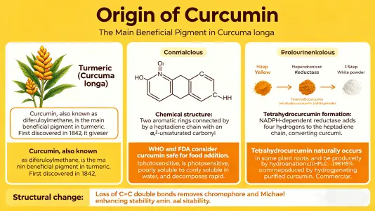 From Turmeric Root to Two Distinct Molecules