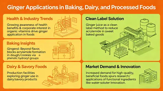 Bakery, Dairy, and Processed Food Applications