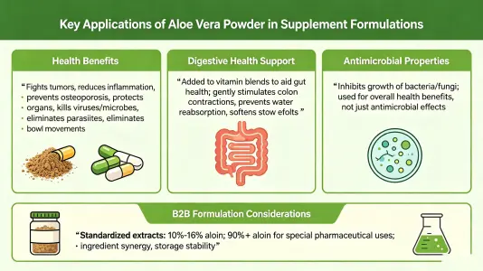 Key Applications of Aloin Powder in Health Supplement Formulations