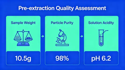 Pre-Extraction Quality Assessment