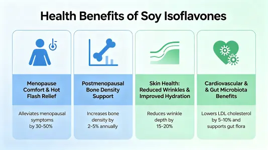 Health Properties Linked to Soy Isoflavone Powder