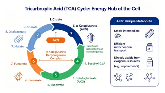 The TCA Cycle and Where Alpha Ketoglutarate Fits In