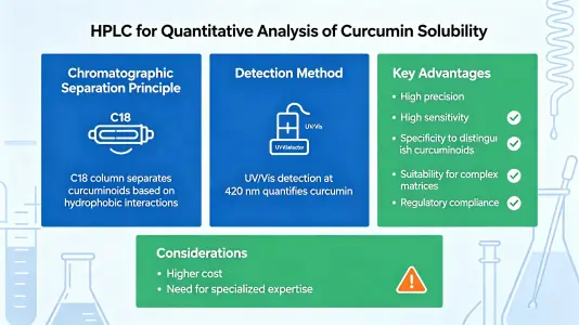 Analytical Techniques for Quantifying Curcumin Solubility