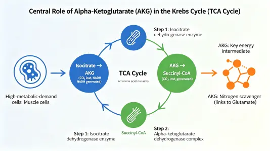 Alpha Ketoglutarate in the Krebs Cycle