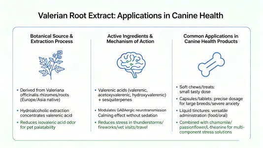 Valerian Root Extract and Its Use for Dogs