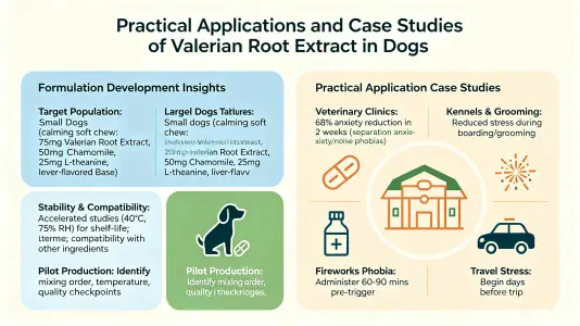 Practical Application and Case Studies of Valerian Root Extract Use in Dogs Practical Application and Case Studies of Valerian Root Extract Use in Dogs
