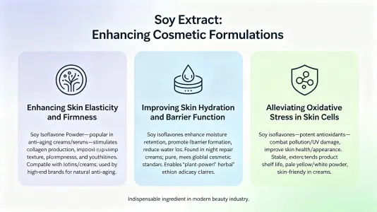 Elevating Cosmetic Formulations with Soy-Derived Ingredients