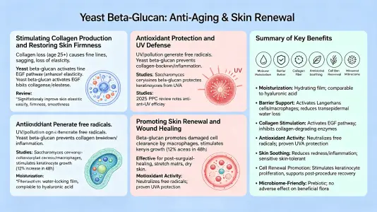 Can Yeast Beta-Glucan Help With Anti-Aging and Skin Renewal
