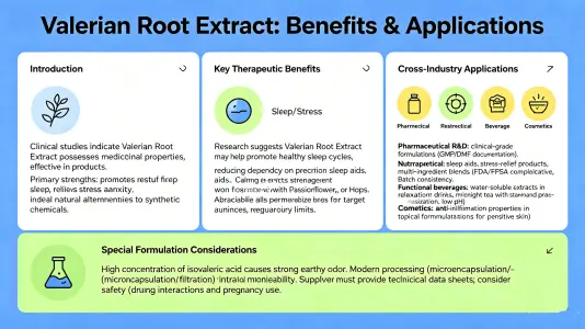 Benefits and Applications of Valerian Root Extract