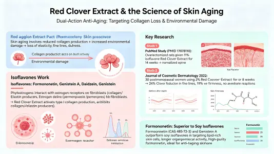 Red Clover Extract and the Science of Skin Aging Red Clover Extract and the Science of Skin Aging