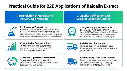 Practical Guidance on Using Baicalin Extract in B2B Applications