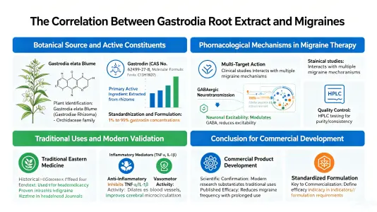 Gastrodia Root Extract Relevance to Migraines