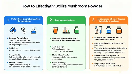How to Use Mushroom Powder Effectively in B2B Contexts