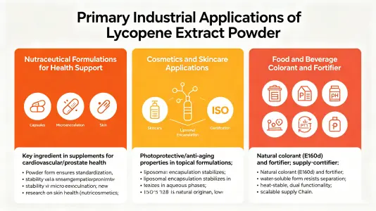 Key Uses of Lycopene Extract Powder in Industrial Applications Key Uses of Lycopene Extract Powder in Industrial Applications