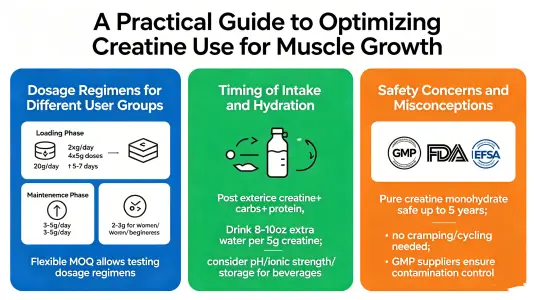 Practical Guidelines for Optimizing Creatine Use for Muscle Growth