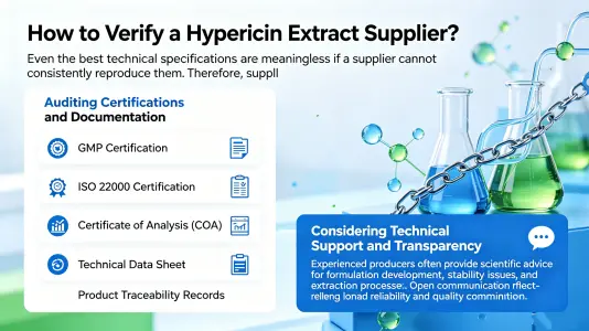 How to Verify a Hyperforin Extract Supplier