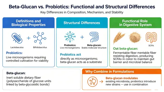 Beta-Glucan vs Probiotic