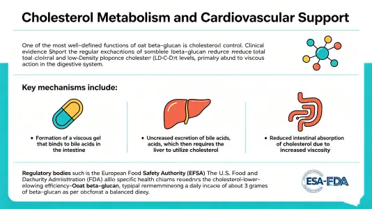 Cholesterol metabolism and cardiovascular support