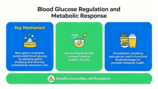 Blood glucose regulation and metabolic response