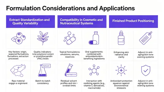 Formulation Considerations and Application