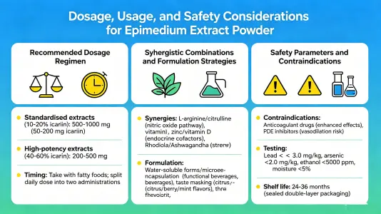 Dosage, Usage, and Safety Considerations for Epimedium Extract Powder