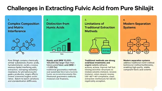 Challenges in Extracting Fulvic Acid from Pure Shilajit Challenges in Extracting Fulvic Acid from Pure Shilajit