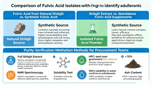 Comparing Fulvic Acid Isolation with Alternative Forms