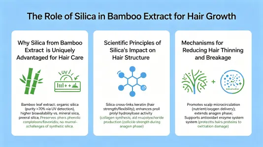 Bamboo Extract Silica Role in Hair Growth