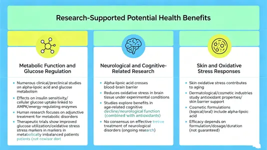 Potential Health-Related Benefits Supported By Research Potential Health-Related Benefits Supported By Research