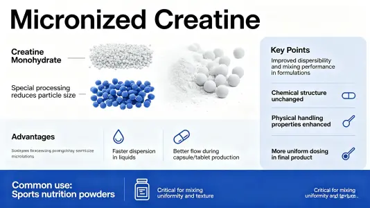 Micronized Creatine