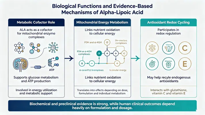 Biological Functions and Evidence-Based MechanismsBiological Functions and Evidence-Based Mechanisms