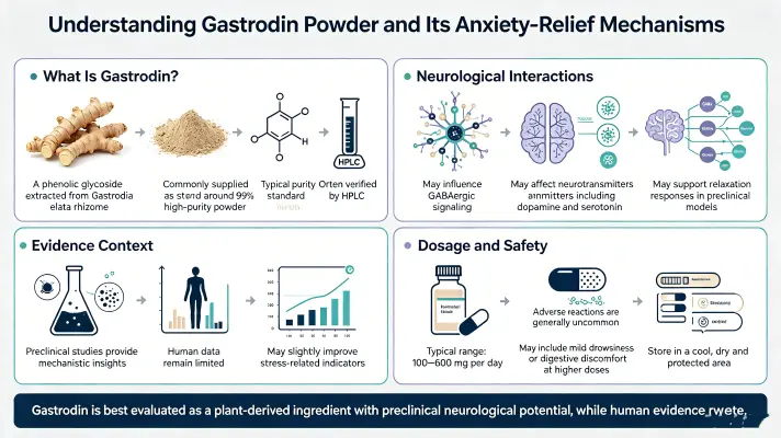 Understanding Gastrodin Powder and Its Mechanism in Anxiety Relief