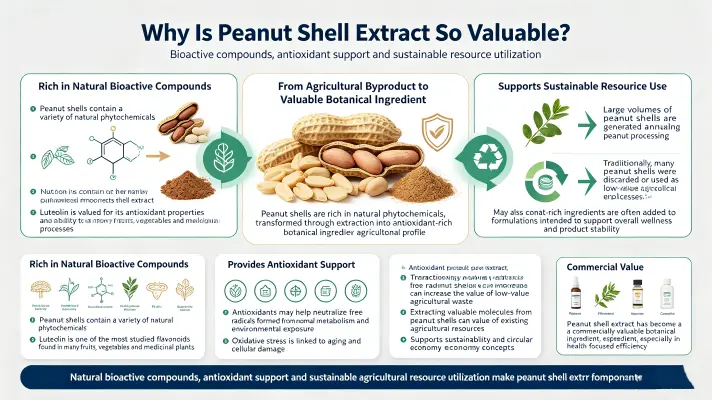 What Makes Peanut Shell Extract Valuable What Makes Peanut Shell Extract Valuable