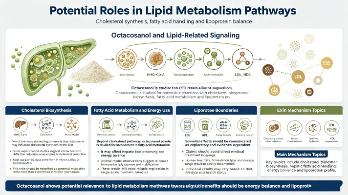 Proposed Roles in Lipid Metabolism Pathways