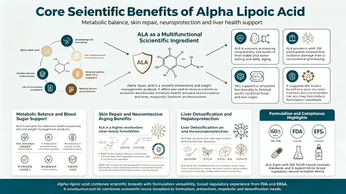 Core Scientific Benefits of Alpha Lipoic Acid Core Scientific Benefits of Alpha Lipoic Acid