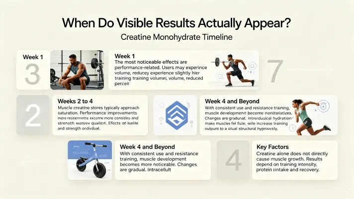 When Visible Results Actually Appear
