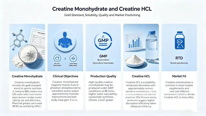 Understanding Creatine Monohydrate and Creatine HCL Understanding Creatine Monohydrate and Creatine HCL