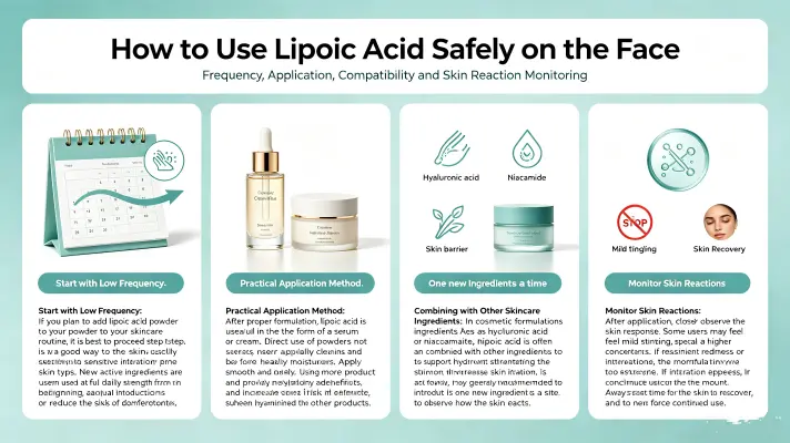 How to Apply Alpha Lipoic Acid on the Face Safely