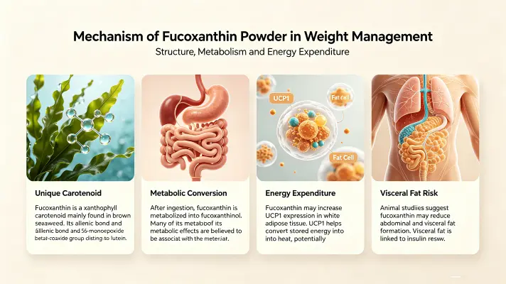 ucoxanthin Powder Mechanism in Weight Loss ucoxanthin Powder Mechanism in Weight Loss