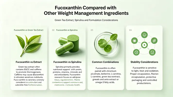 Comparing Fucoxanthin to Alternative Weight Management Ingredients