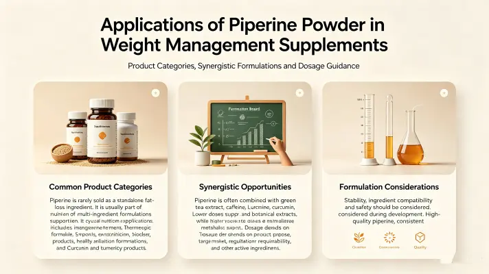 How Is Piperine Powder Used in Weight-Management Supplements How Is Piperine Powder Used in Weight-Management Supplements