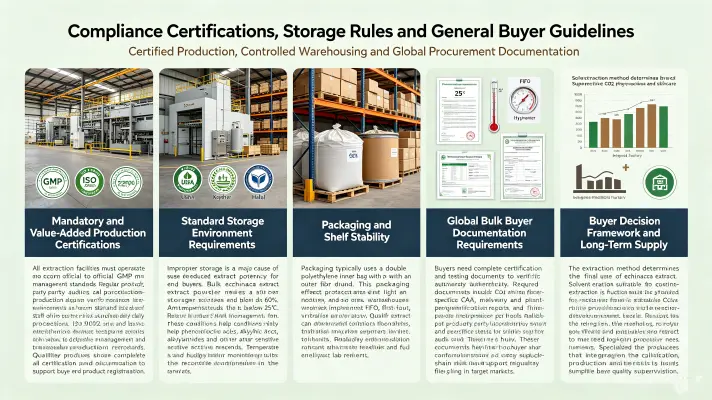 Compliance Certification, Storage Rules and Buyer Common Guidance Compliance Certification, Storage Rules and Buyer Common Guidance