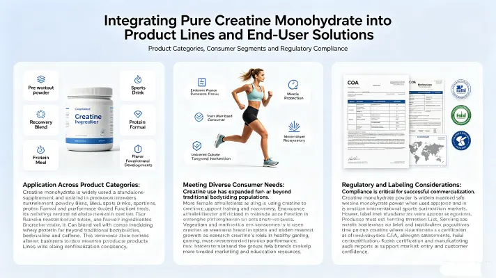 ntegrating Pure Creatine Monohydrate into Product Lines and End-User Solutions ntegrating Pure Creatine Monohydrate into Product Lines and End-User Solutions