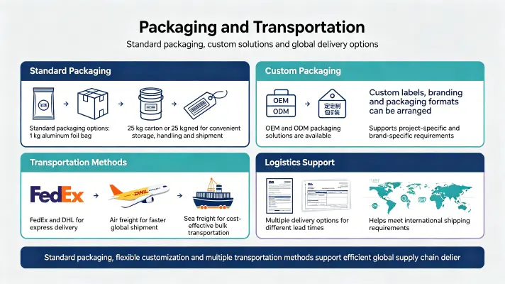 Packing and Shipping