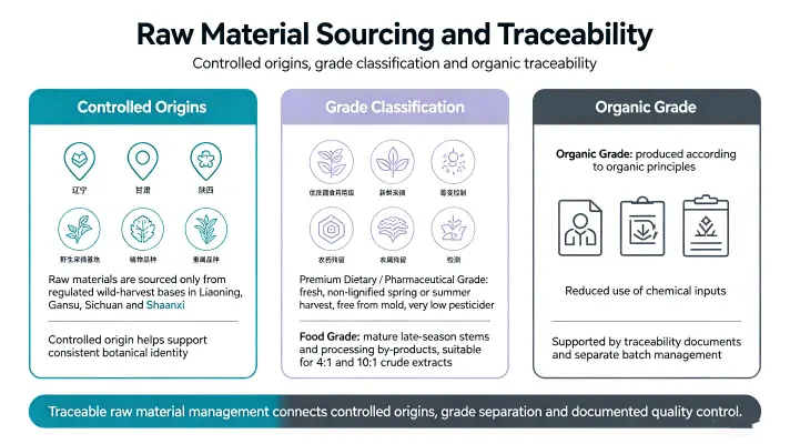 Raw Material Sourcing & Traceability